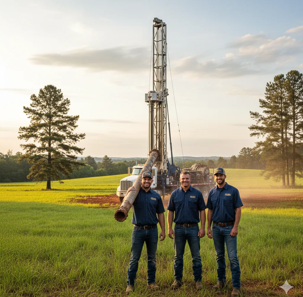 Dublin Well Drilling crew — local well service professionals serving Laurens County, Georgia